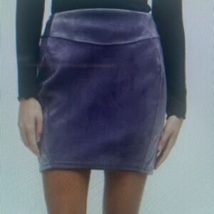Elegant Purple Women's Skirt
